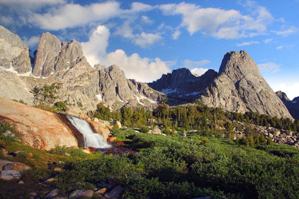 cirque of the towers wind river range wyomingusa